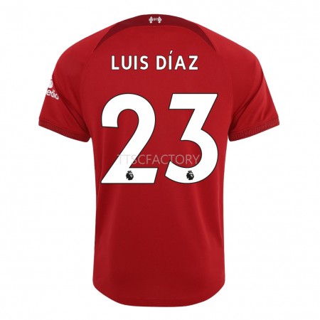 Billiga Fotbollströjor Liverpool Luis Diaz 23 Hemma tröja 2022/23 Kortärmad